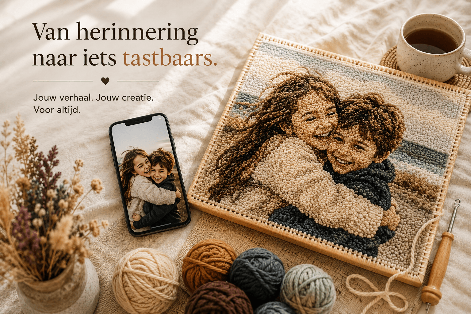 Je Telefoon Staat Vol Herinneringen. Maar Wat Als Je Ze Tastbaar Maakt?